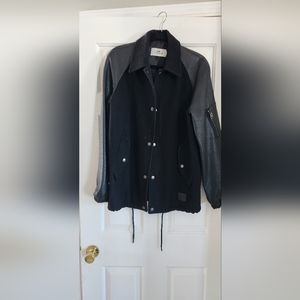 Coach leather & Wool stadium jacket. Like new!